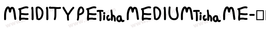 MEIDITYPE MEDIUM ME字体转换